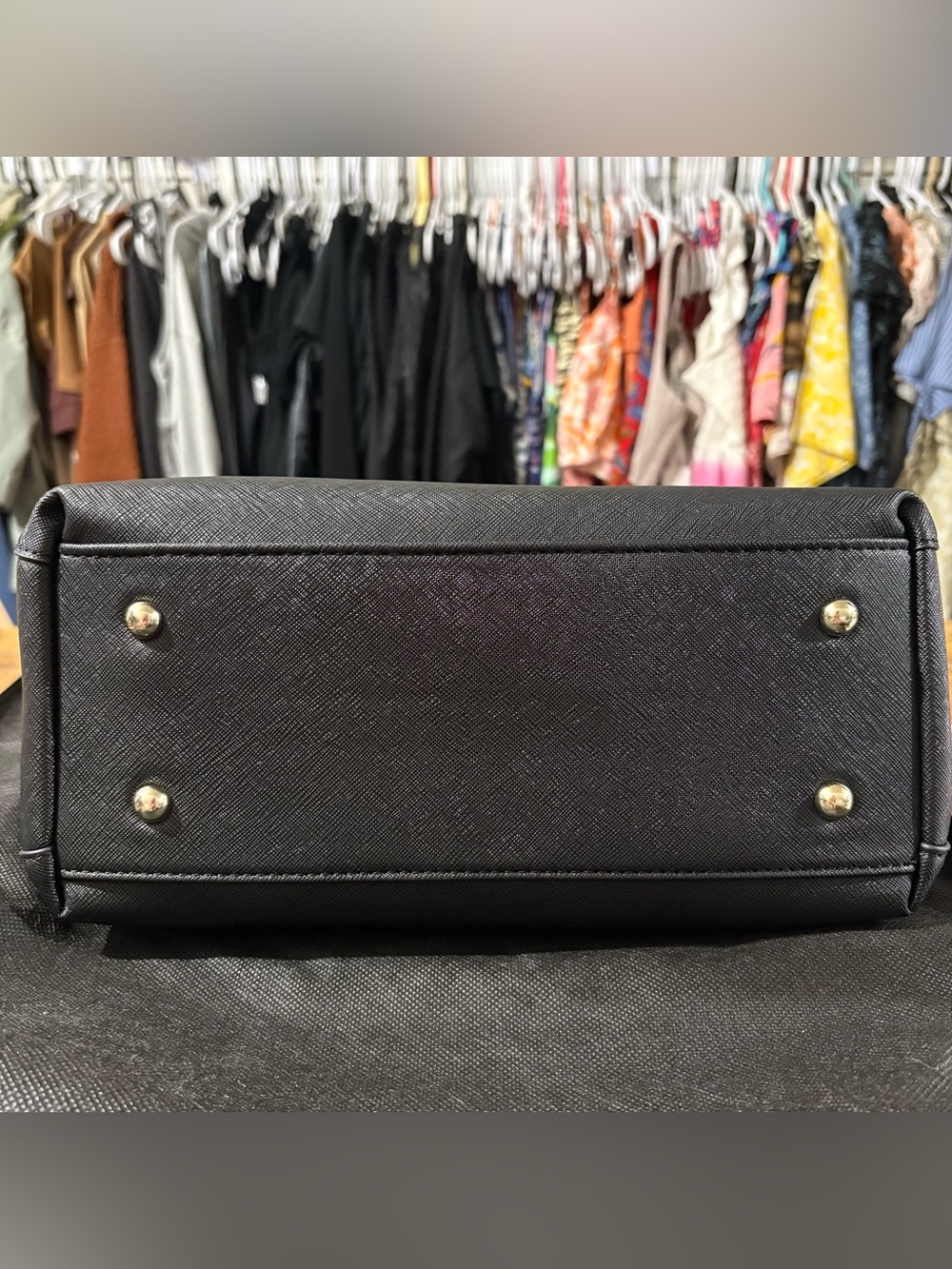 Vanessa Williams Posh Hobo Shoulder Bag in Black NWT - Picture 3 of 7